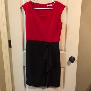 Color block Calvin Klein dress